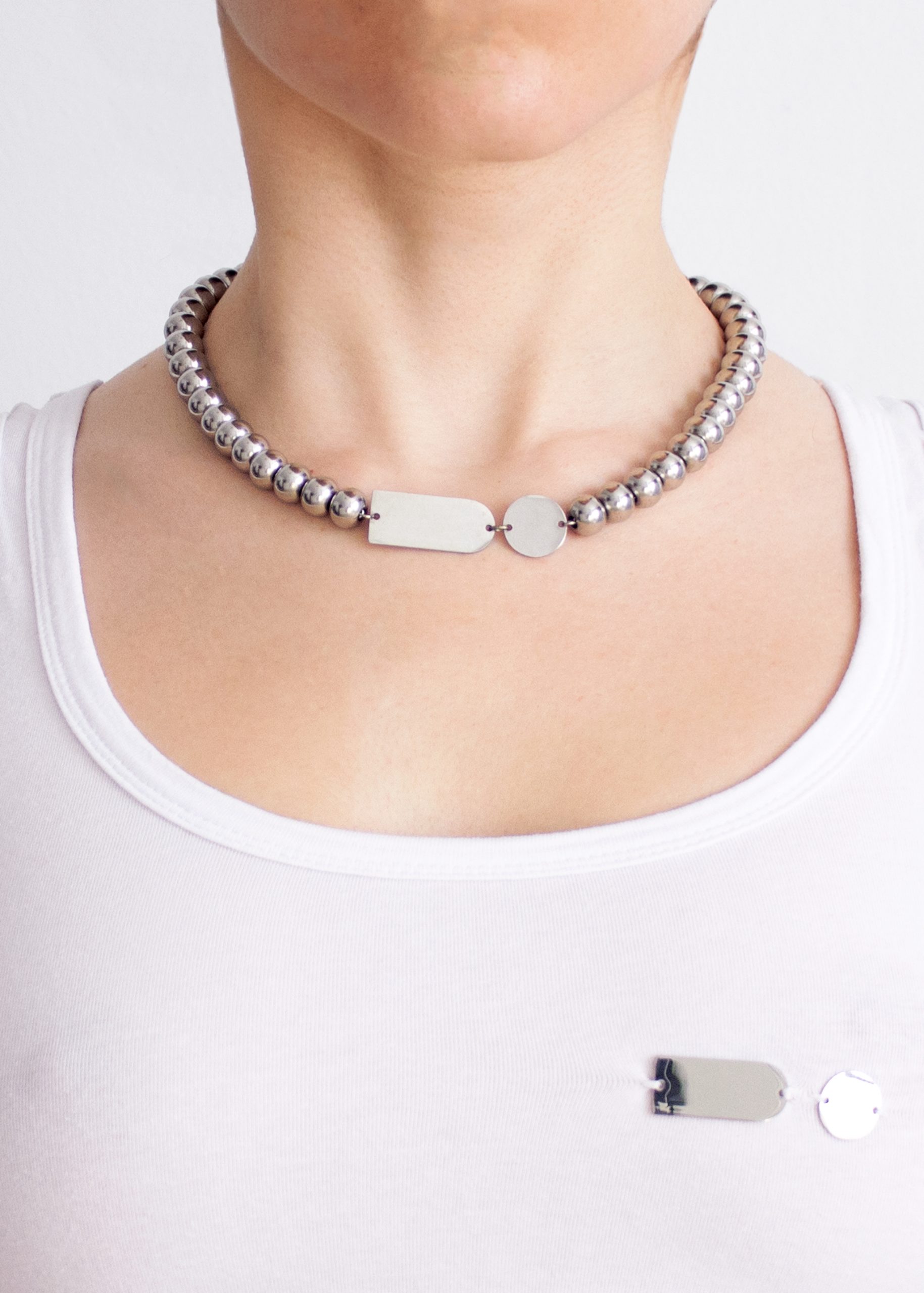 Logo Choker Necklace