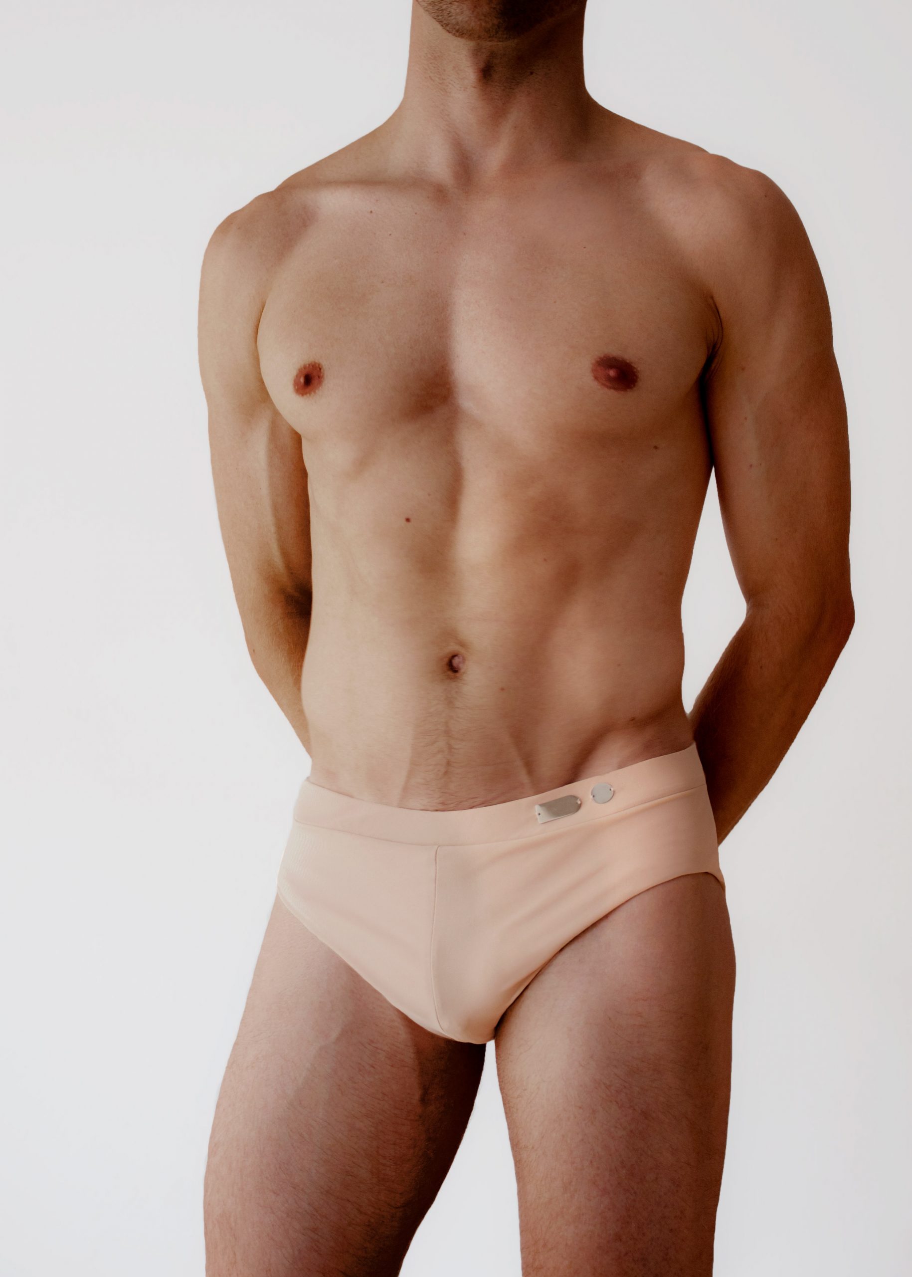 Beige Swim Brief