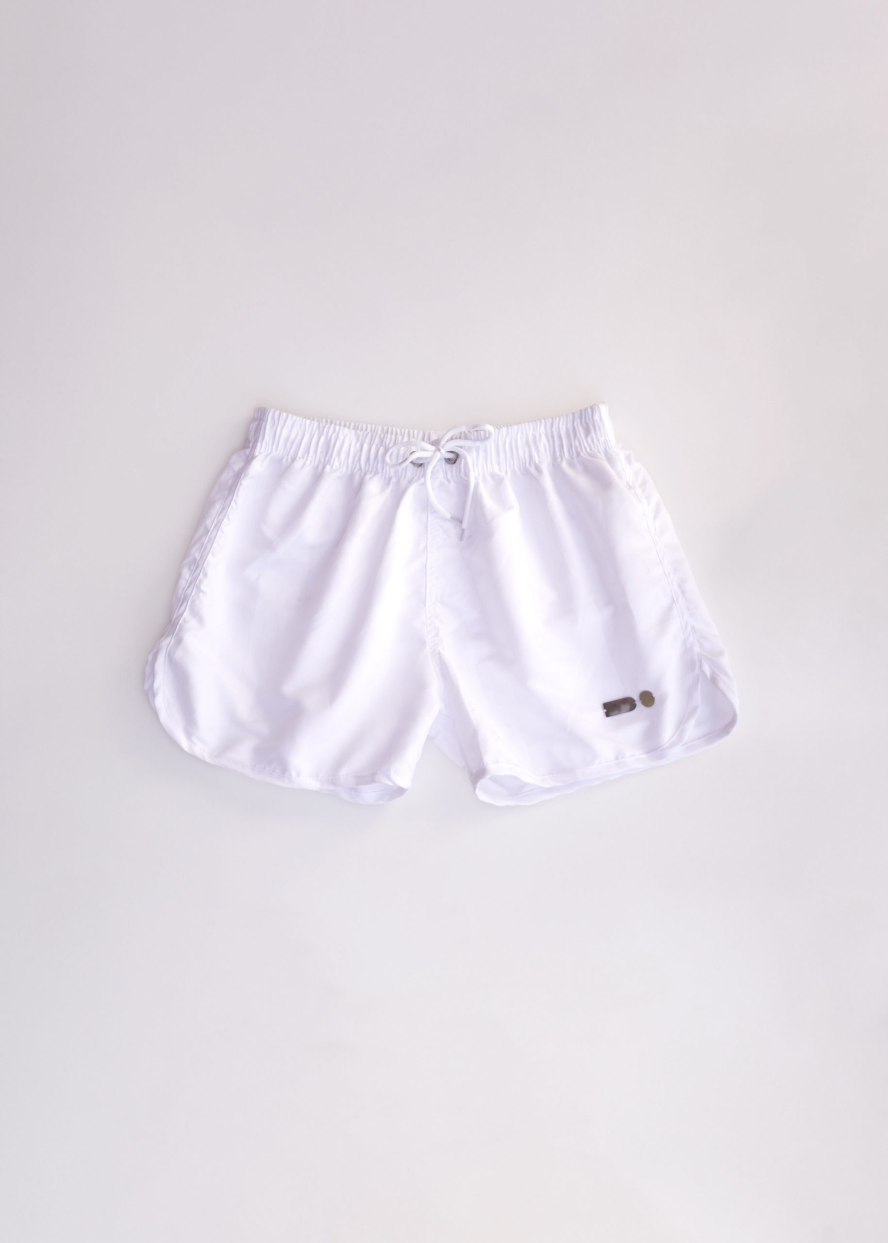 White Swim Shorts