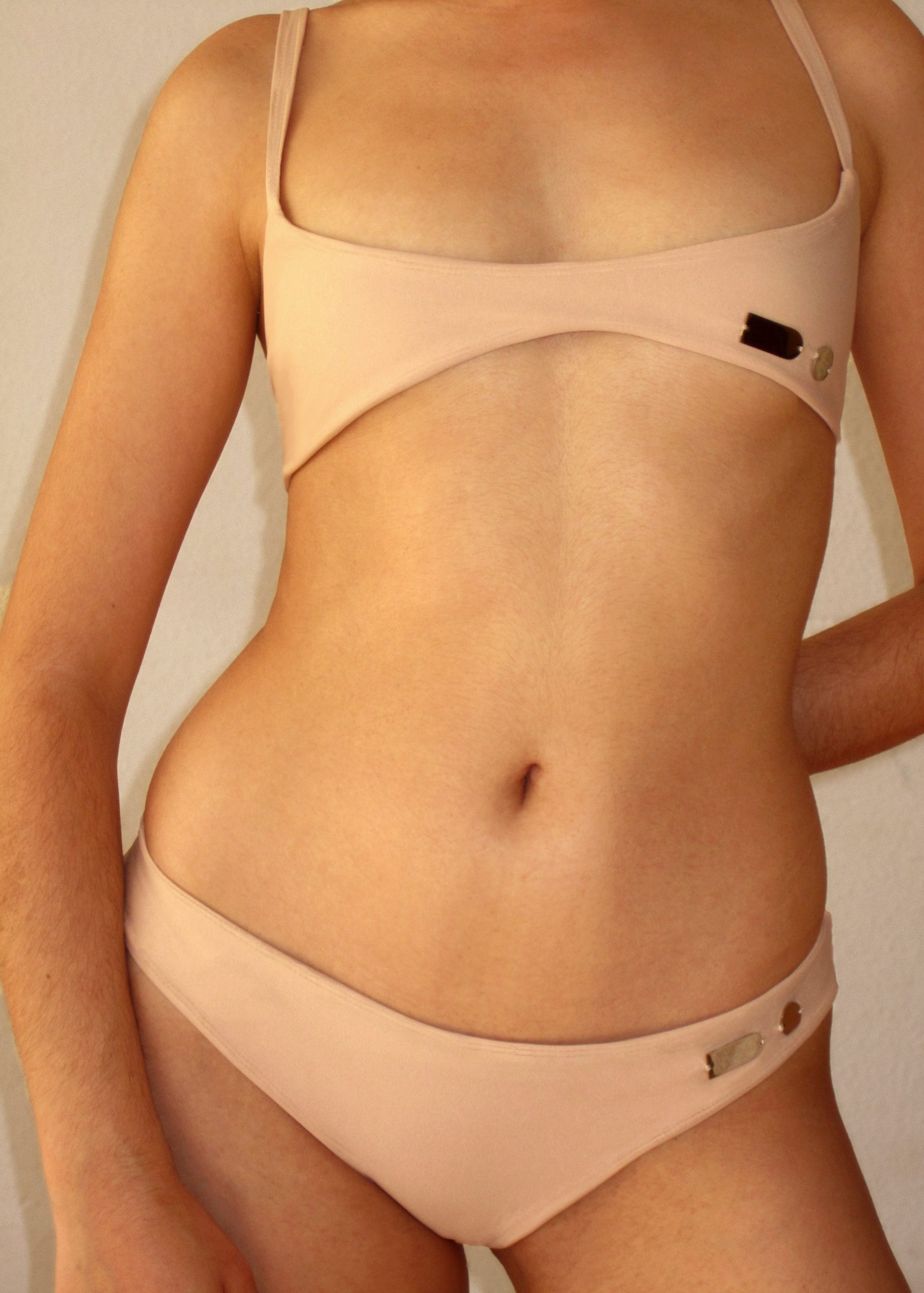 Lil Bikini Bottom in Beige