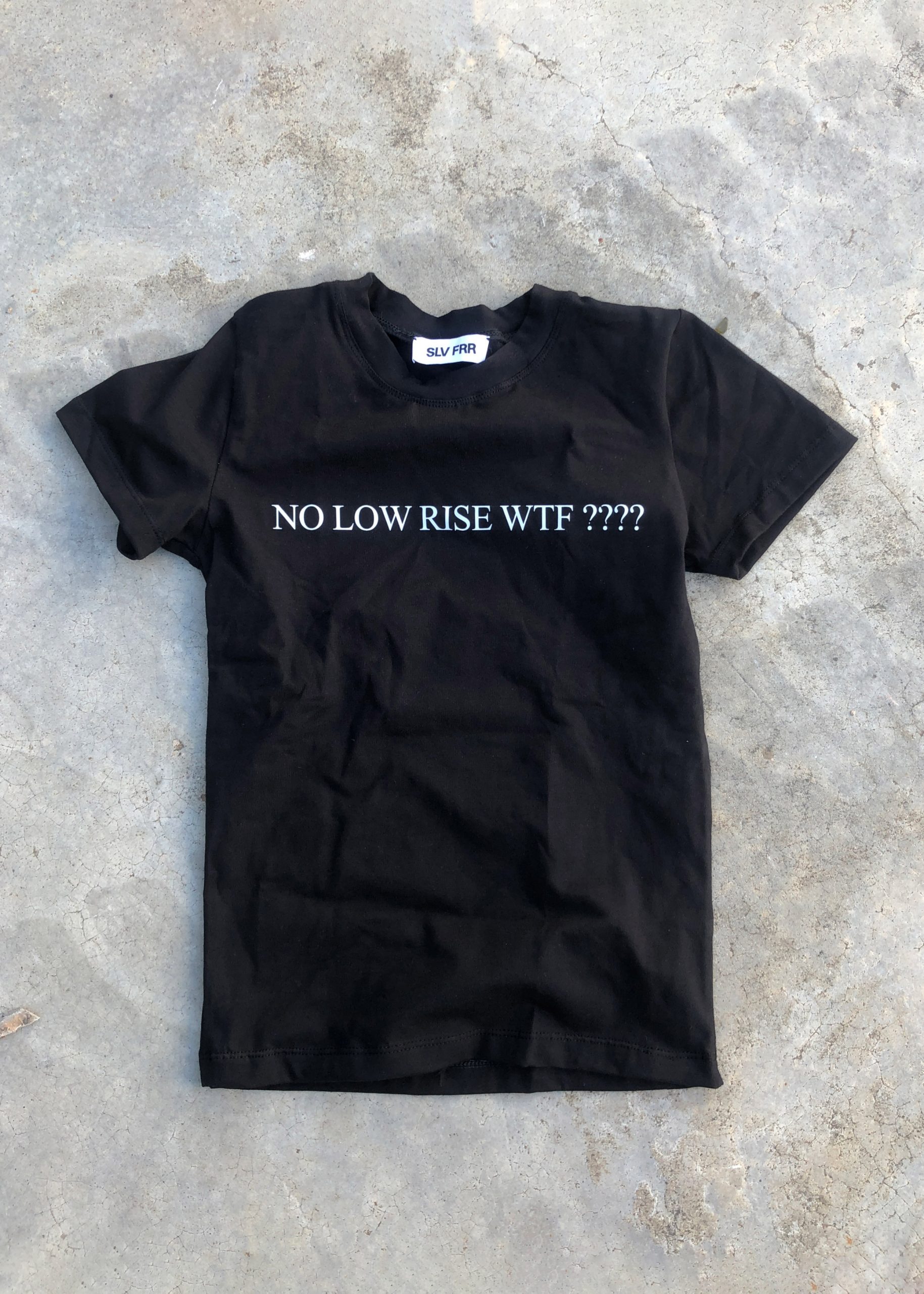 Low rise T-shirt